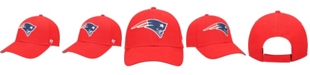 '47 Brand Boys Red New England Patriots Basic Secondary MVP Adjustable Hat